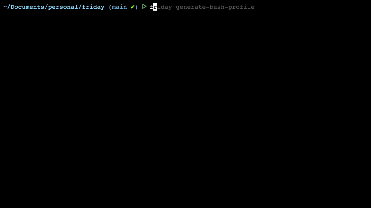 Generate new bash profile